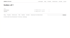 Desktop Screenshot of files.arnebrodowski.de